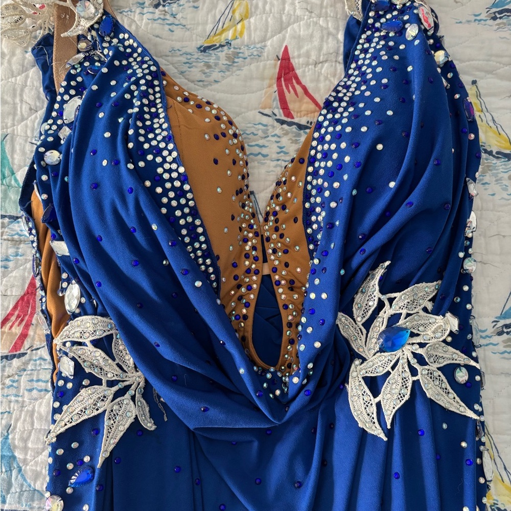 Latin Rhythm Competition Dress - Picture 2 of 12